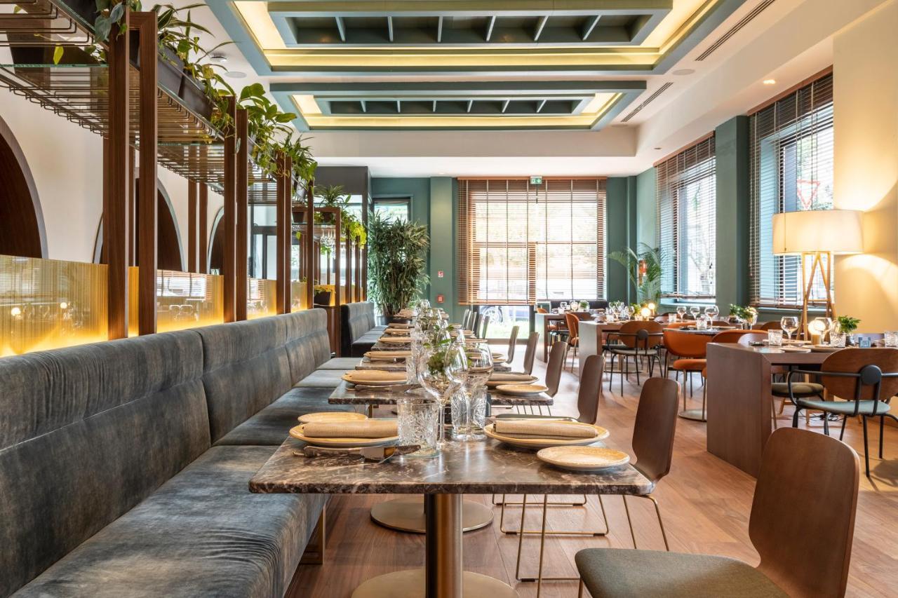 Melia Milano Hotel Exterior photo Restaurant interior